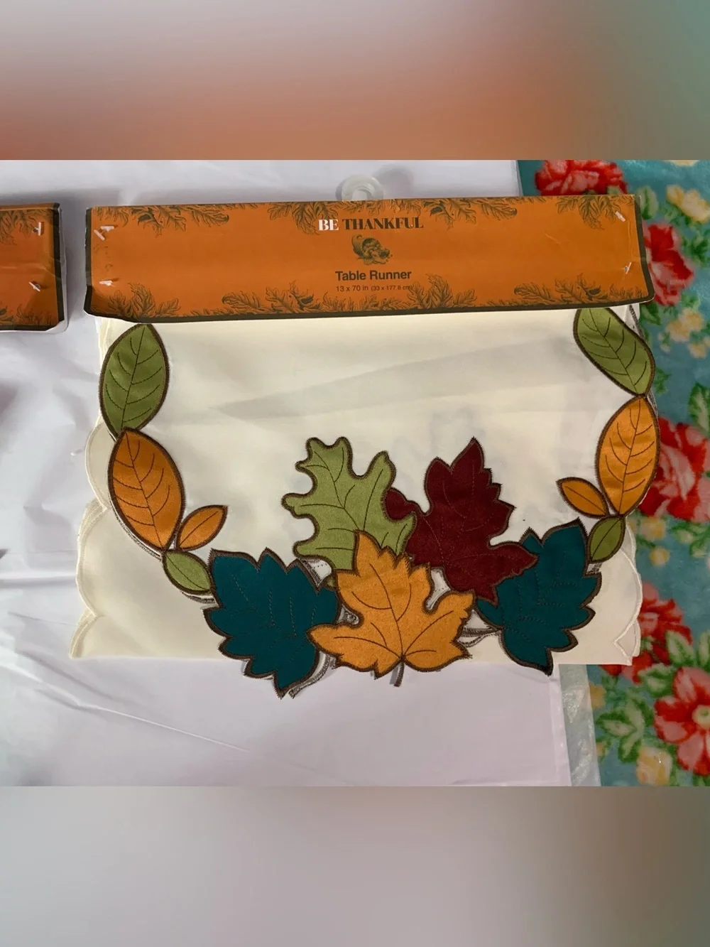 Lot 2 Fall Table Runners Leaf Theme Table Decor